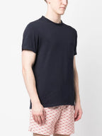 티셔츠 OB 클래식 티셔츠 Orlebar Brown 진한 파란색 Homme