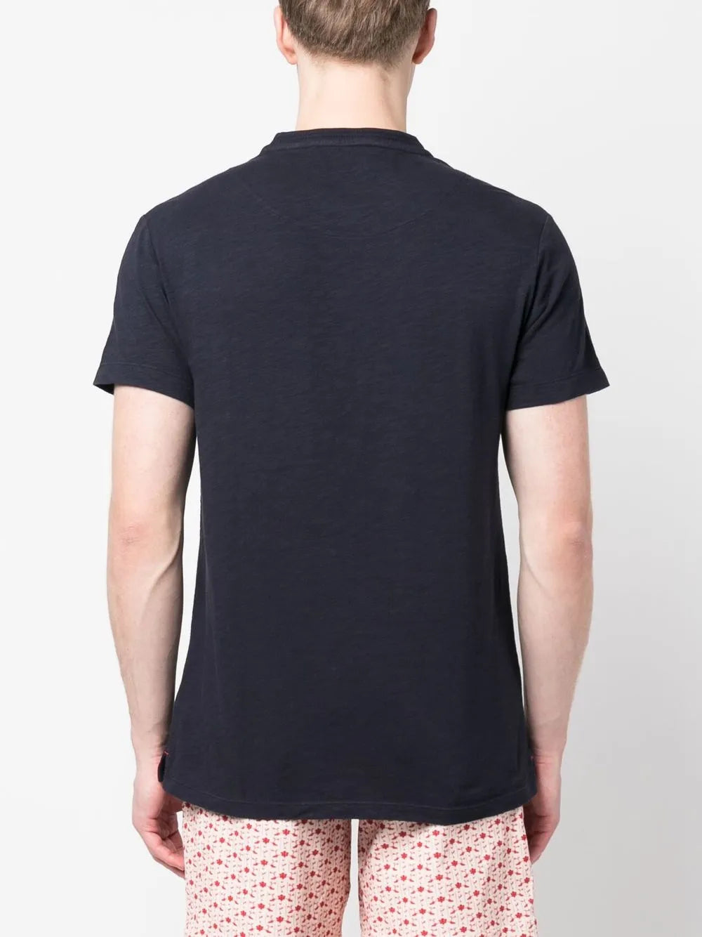티셔츠 OB 클래식 티셔츠 Orlebar Brown 진한 파란색 Homme