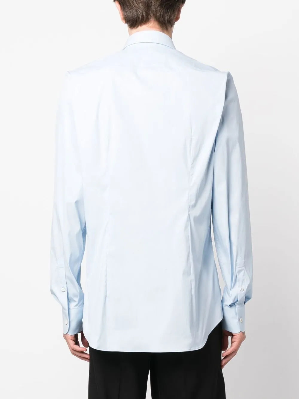 Camisas Camisa de popelina Prada Azul Homme
