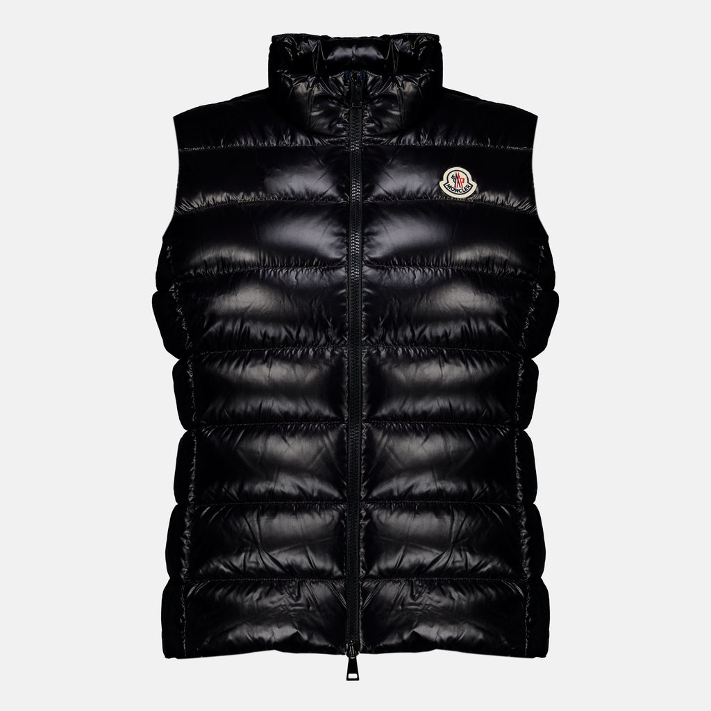 Vestes ガーニ ブラック ノースリーブ ダウンジャケット Moncler Noir Femme