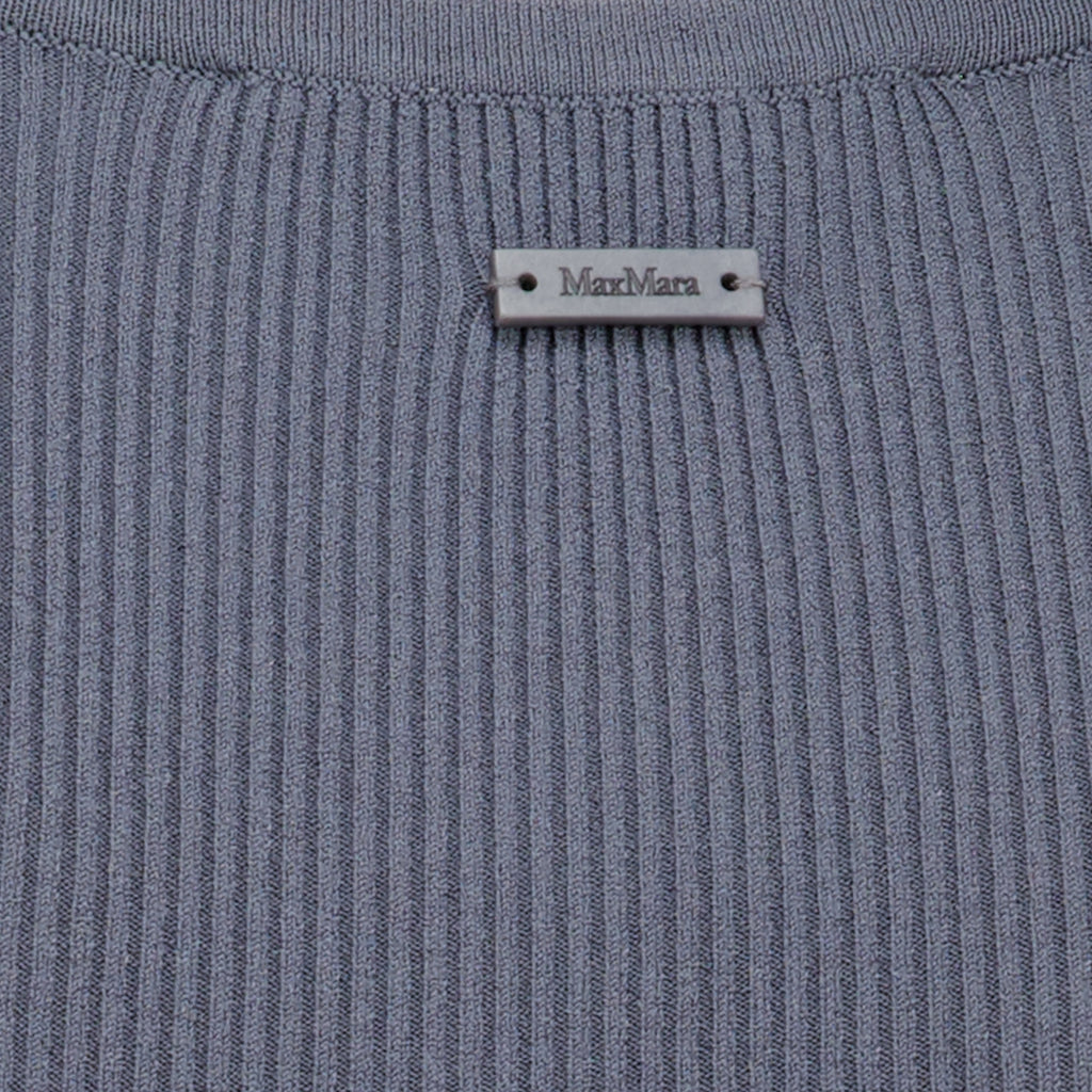 Tops 회색 리브드 탱크탑 Max Mara Gris Femme