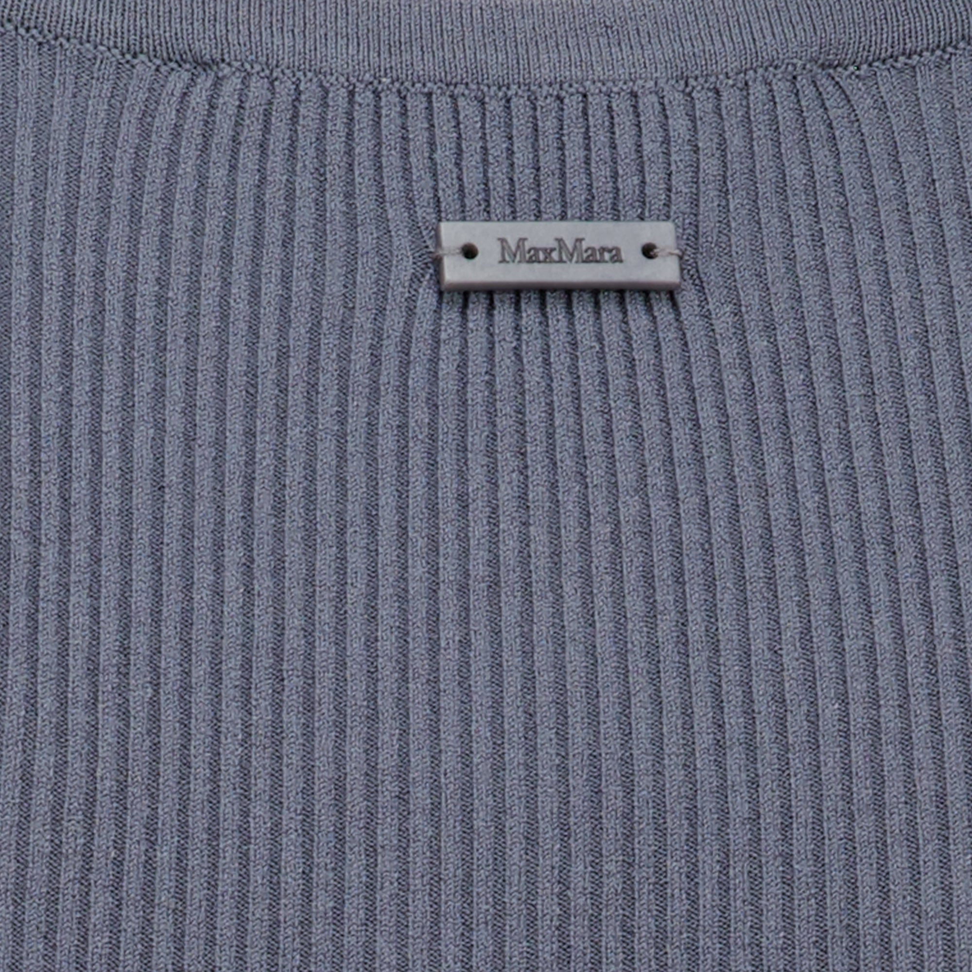 Tops Débardeur côtelé gris Max Mara Gris Femme