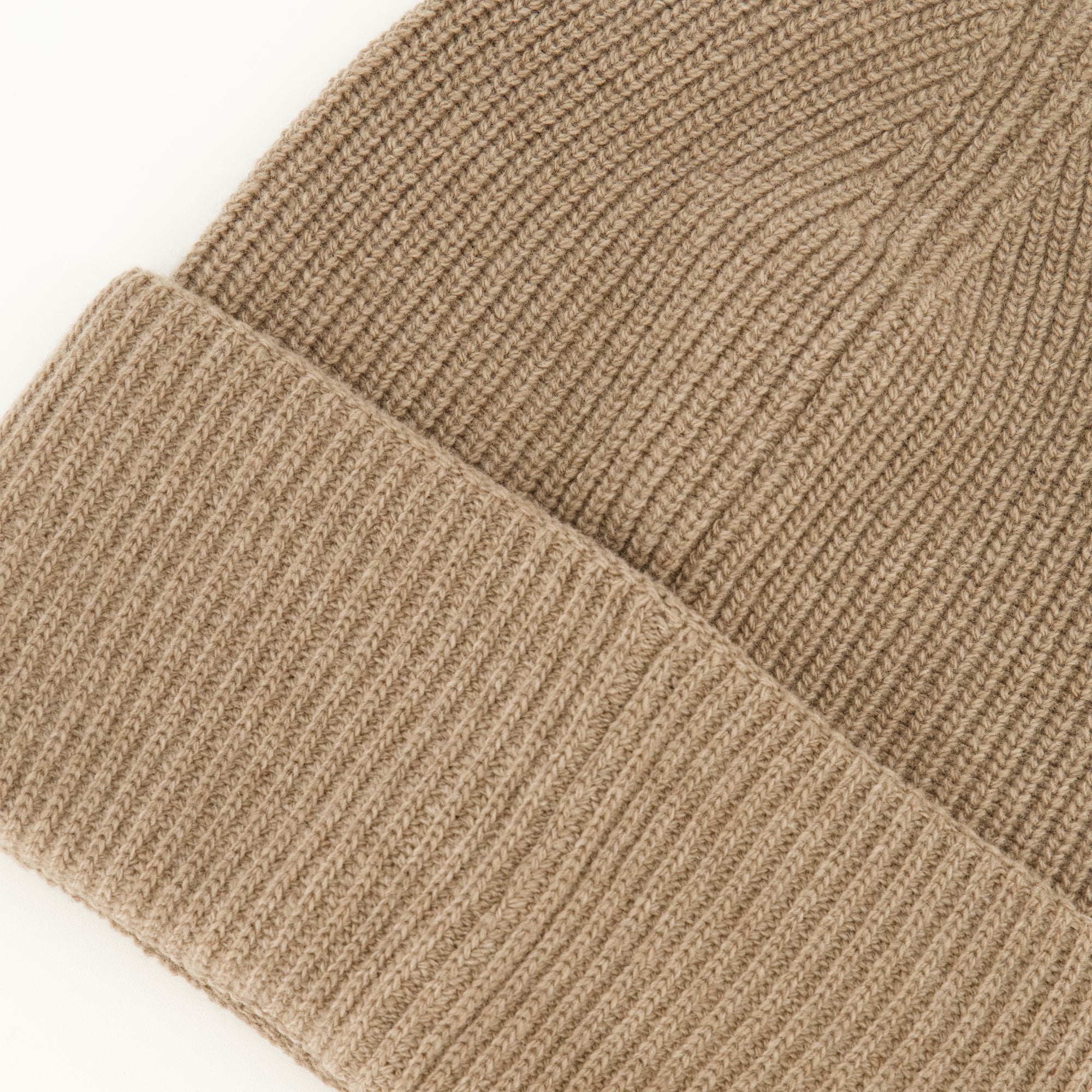 Chapeaux, casquettes et bonnets Bonnet logo en laine et cachemire marron Moncler Marron Femme