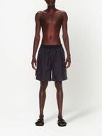 Beachwear Maillot de bain Diag Surfer Off-White Noir Homme