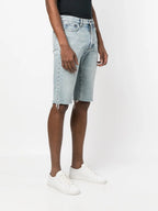 Shorts Denim Bermuda Saint Laurent Blau Homme