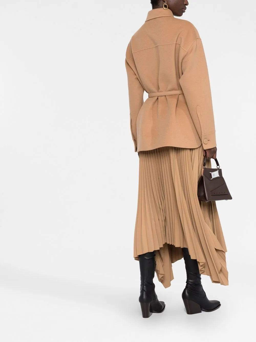 Vestes Veste en cachemire Fendi Marron Femme