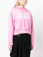 Moletons Sweat com Capuz Goddess Versace Rosa Femme