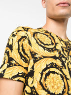 Underwear and homewear Barocco T-shirt Versace Yellow Man