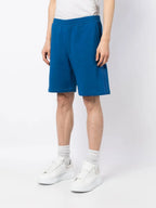 Shorts Logo-Band-Shorts Alexander McQueen Blau Homme