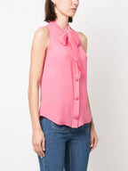 Hemden Ärmelloses Shirt Moschino Rosa Femme
