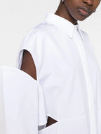 Vestidos Vestuário Camisola Alexander McQueen Branco Femme