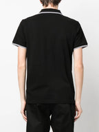 Polo shirts Polo with Piping Moncler Black Man