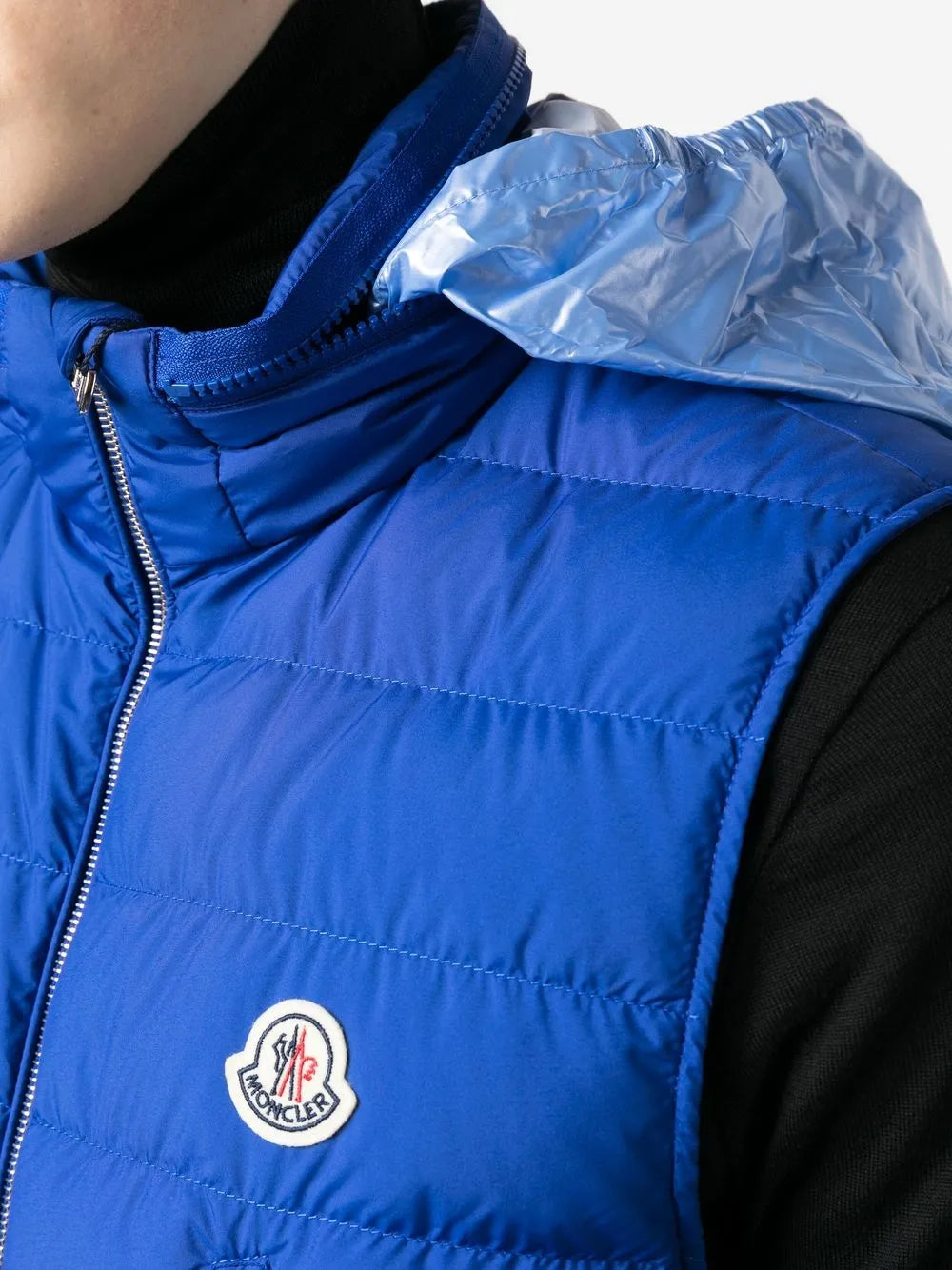 재킷 Veste Albyt Moncler 진한 파란색 Homme