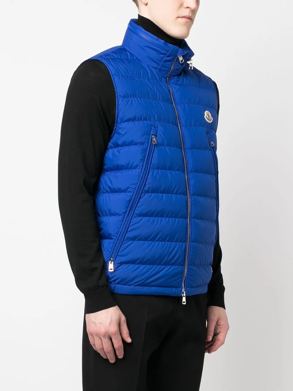 재킷 Veste Albyt Moncler 진한 파란색 Homme