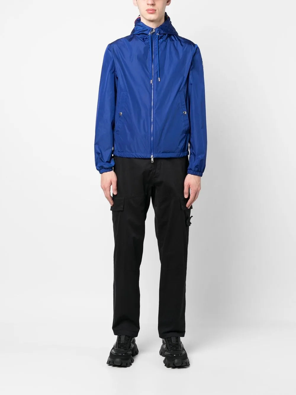 Vestes Veste Grimpeurs Moncler Bleu foncé Homme