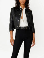 Vestes Veste en vinyle Ami PARIS Noir Femme