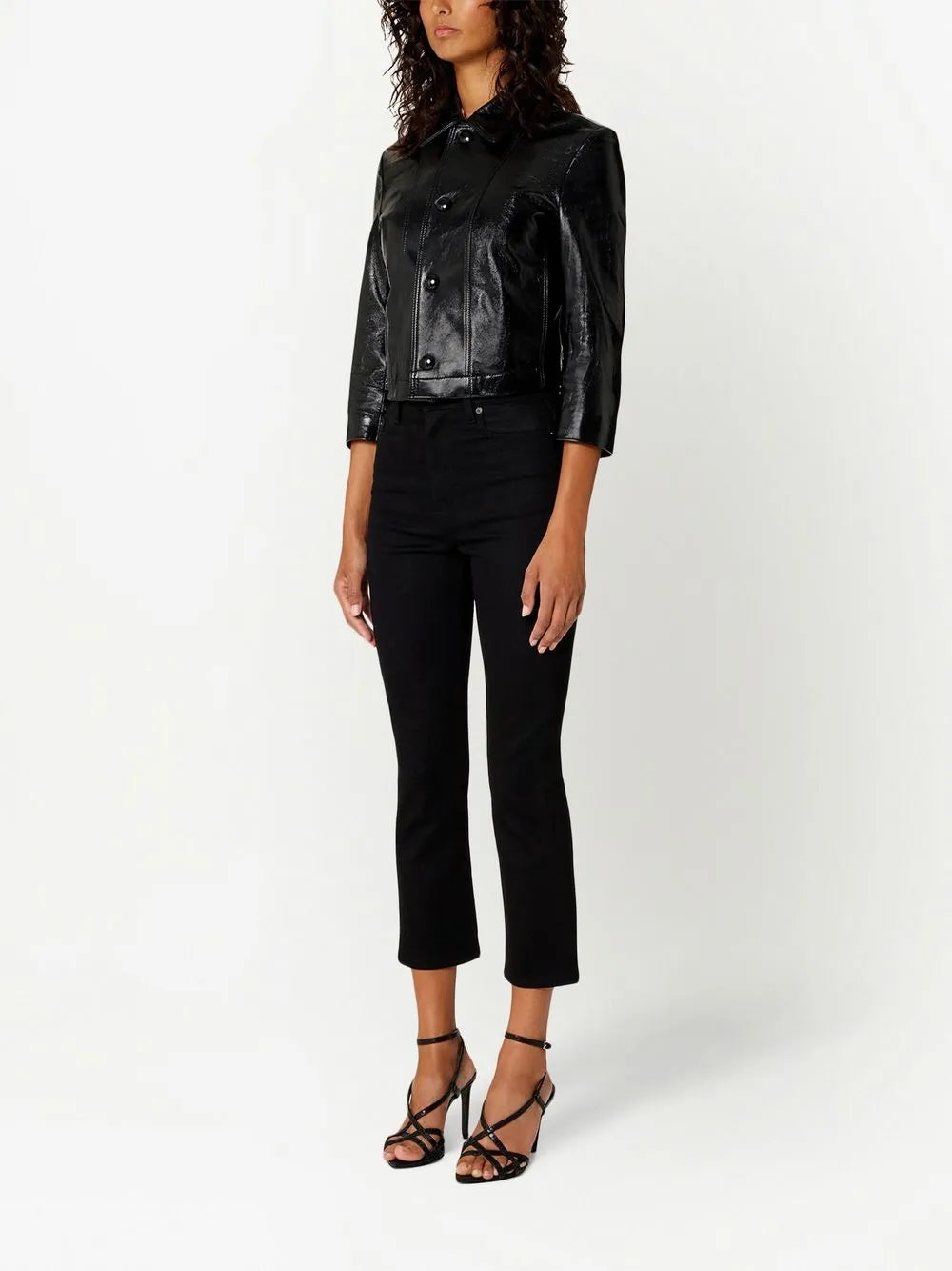 Vestes Veste en vinyle Ami PARIS Noir Femme