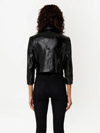 Vestes Veste en vinyle Ami PARIS Noir Femme