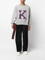 스웨트셔츠 버시티 스웻셔츠 Kenzo 회색 Homme