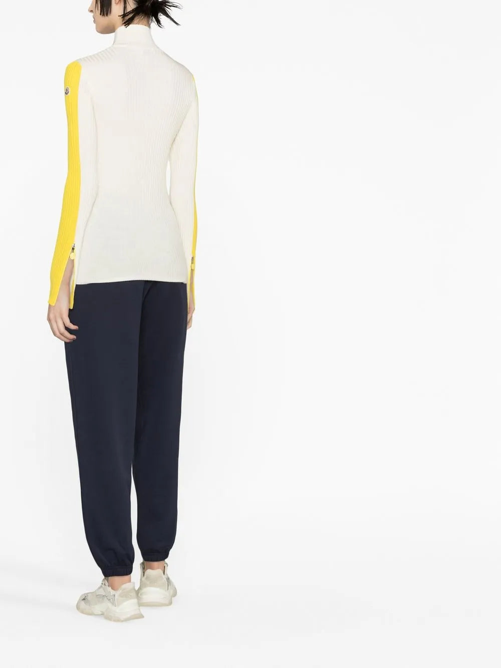 니트웨어 Pull T-Neck Moncler 베이지 Femme