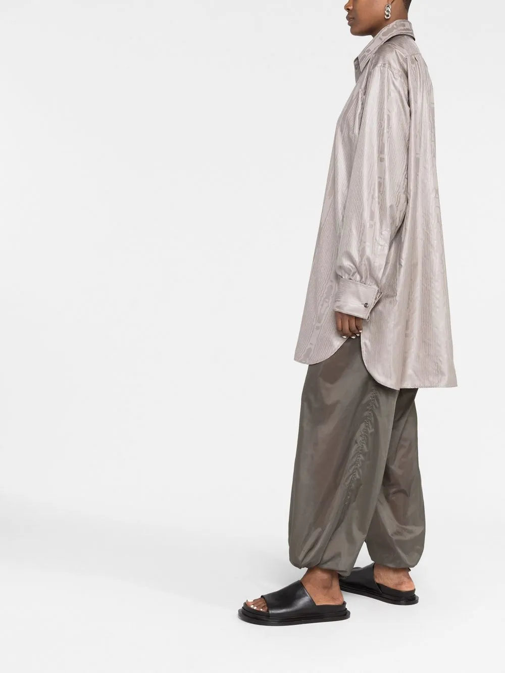 Camisas Camisa em moiré Maison Margiela Cinza Femme