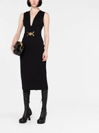 Kleider Robe Medusa 95 Versace Schwarz Femme
