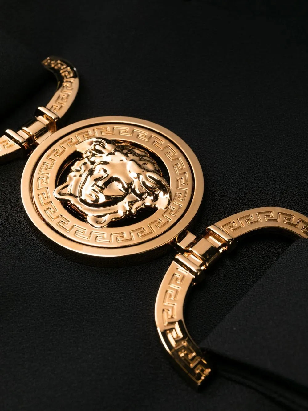 Kleider Robe Medusa 95 Versace Schwarz Femme