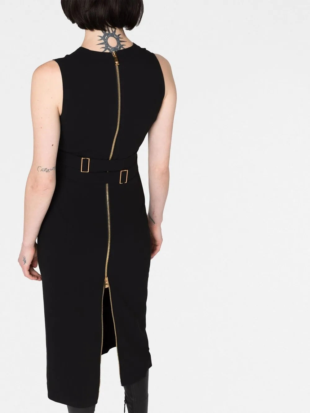 Kleider Robe Medusa 95 Versace Schwarz Femme
