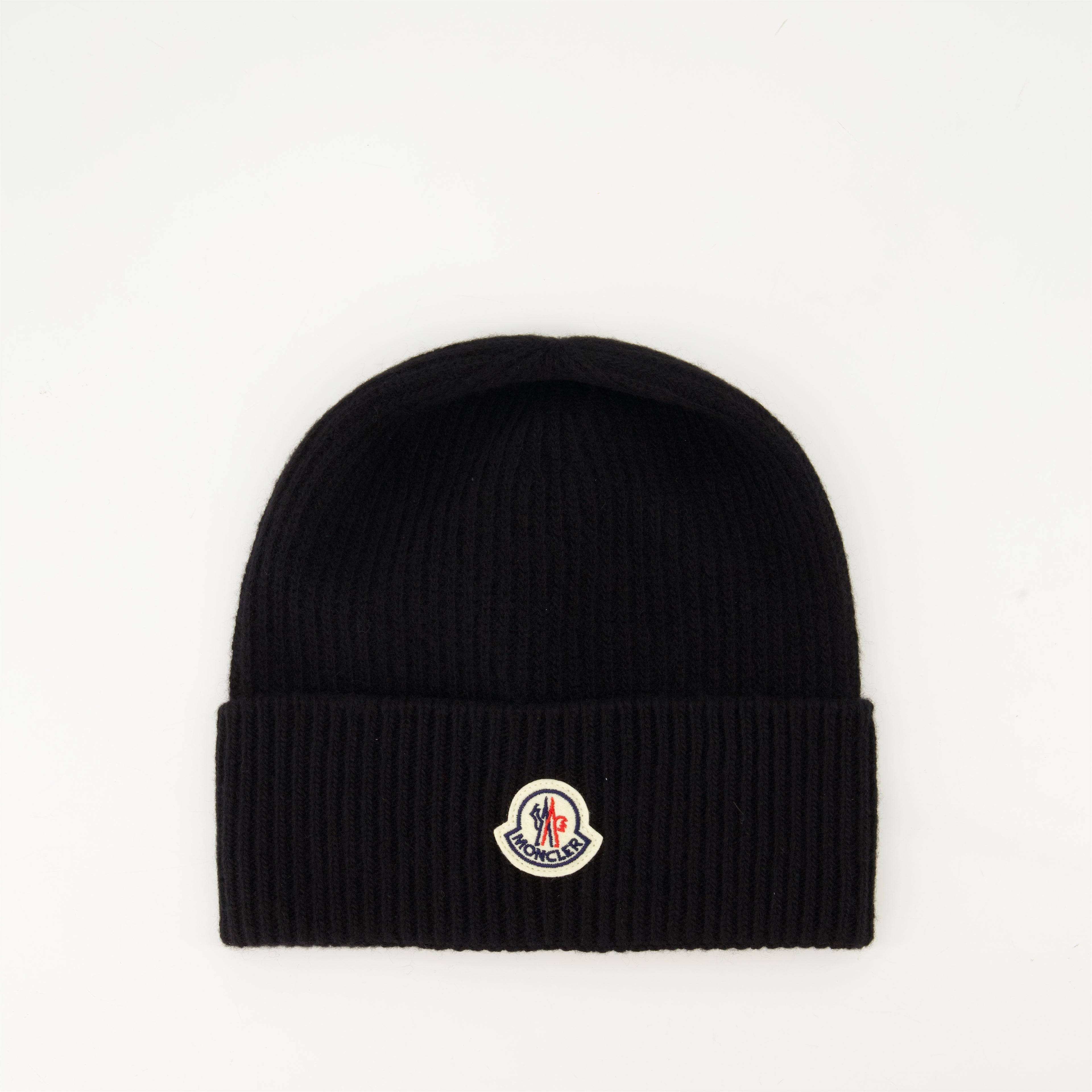 Hats, caps and beanies Wool and Cashmere Beanie Moncler Black Homme
