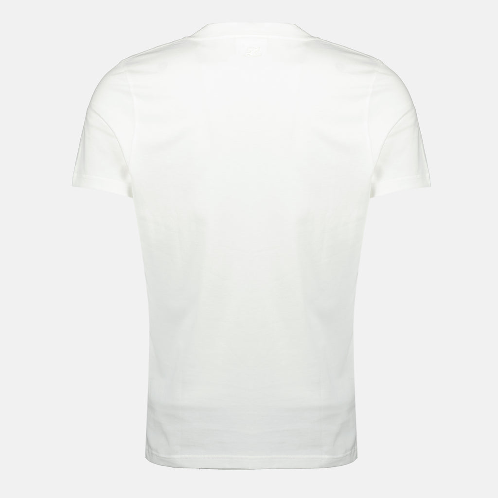 Image de l'article T-shirt blanc en coton de la marque Courrèges pour Homme - Saison Printemps-Été 2026 - Vue de Dos