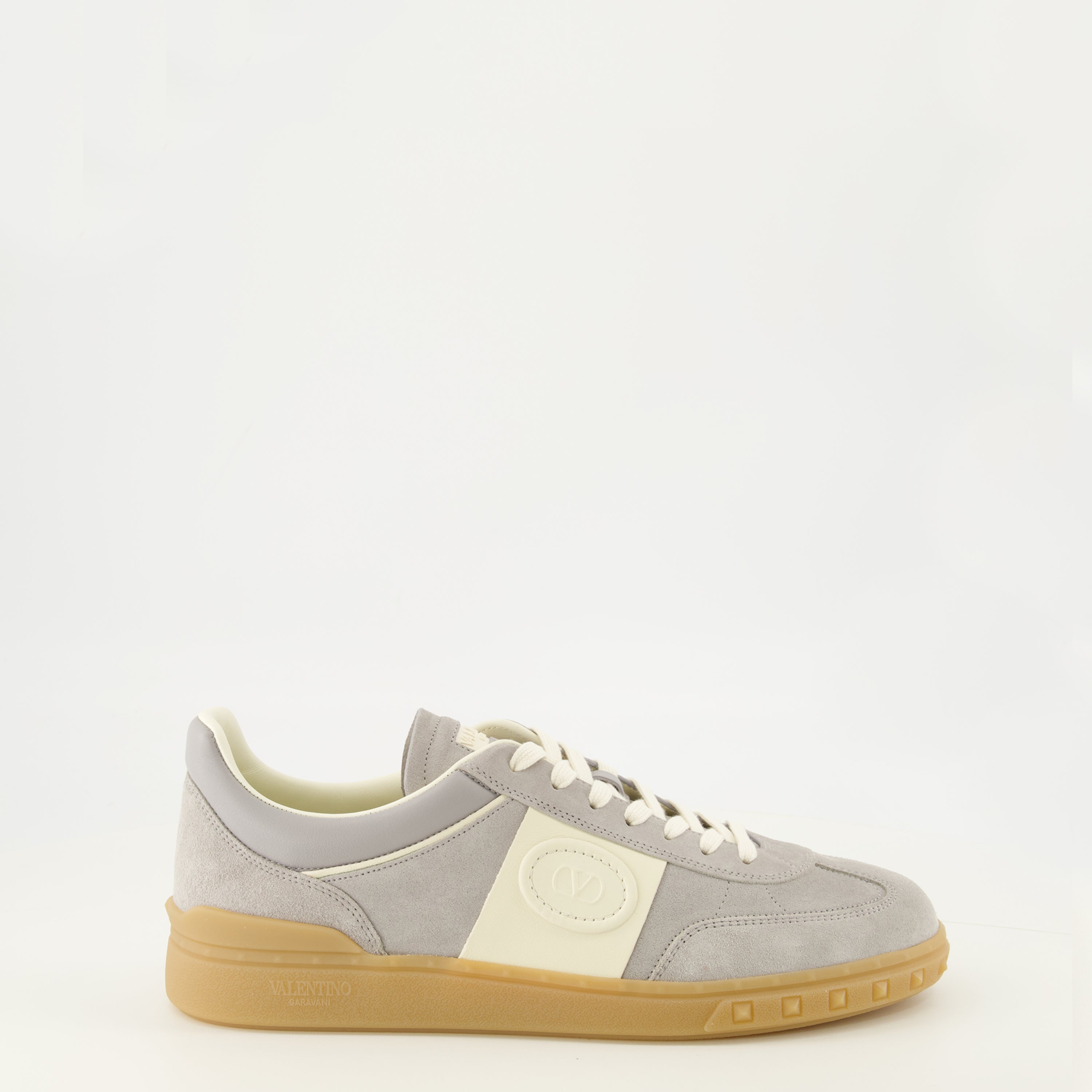 Baskets 업빌리지 그레이 스니커즈 Valentino Garavani Gris Homme