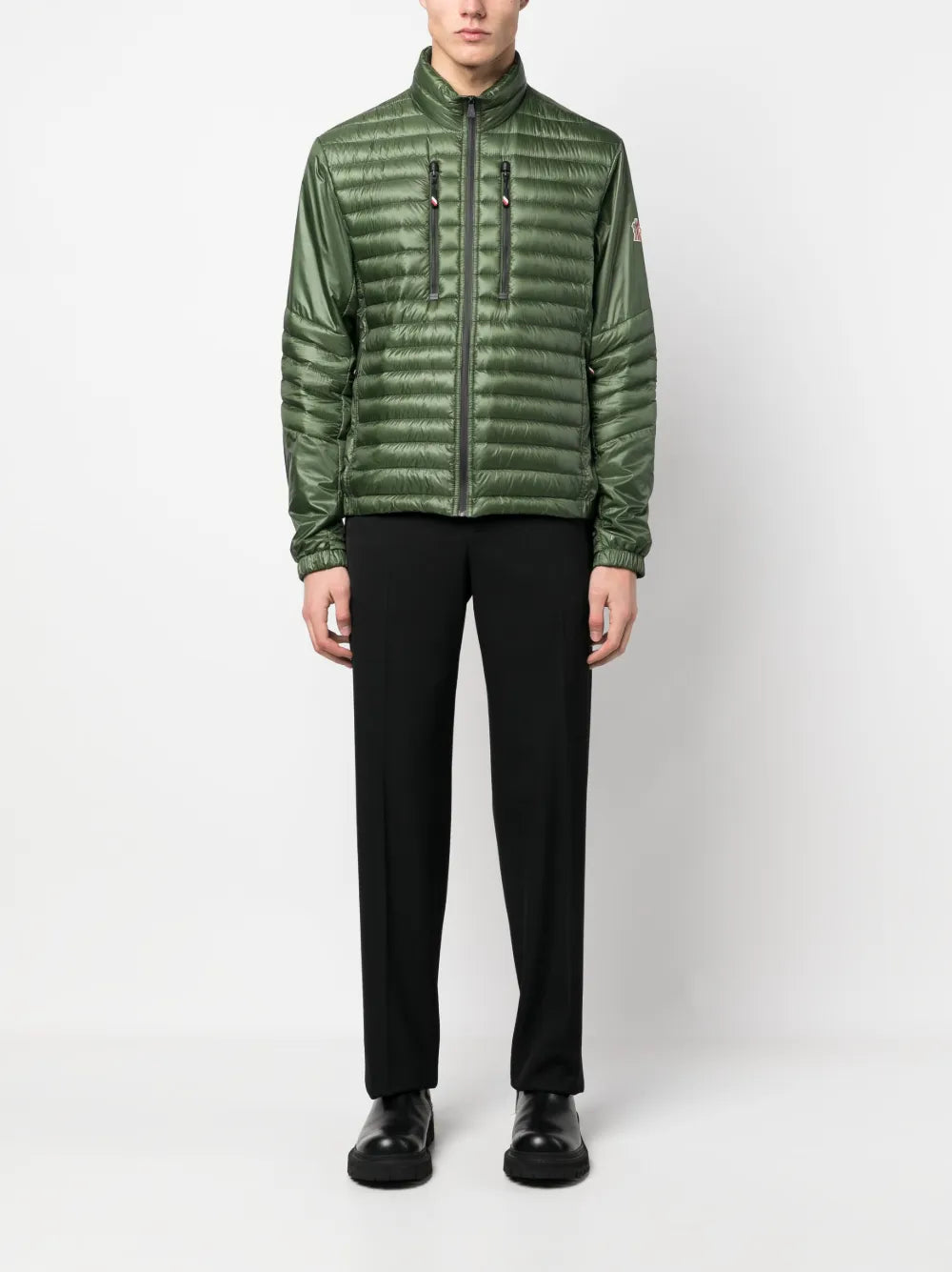 Abrigos Veste Althaus Moncler Grenoble Verde Homme