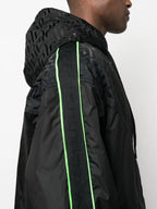 Jacken Greca Windbreaker Versace Schwarz Homme