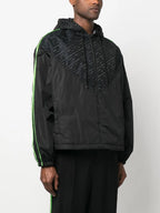 Jacken Greca Windbreaker Versace Schwarz Homme