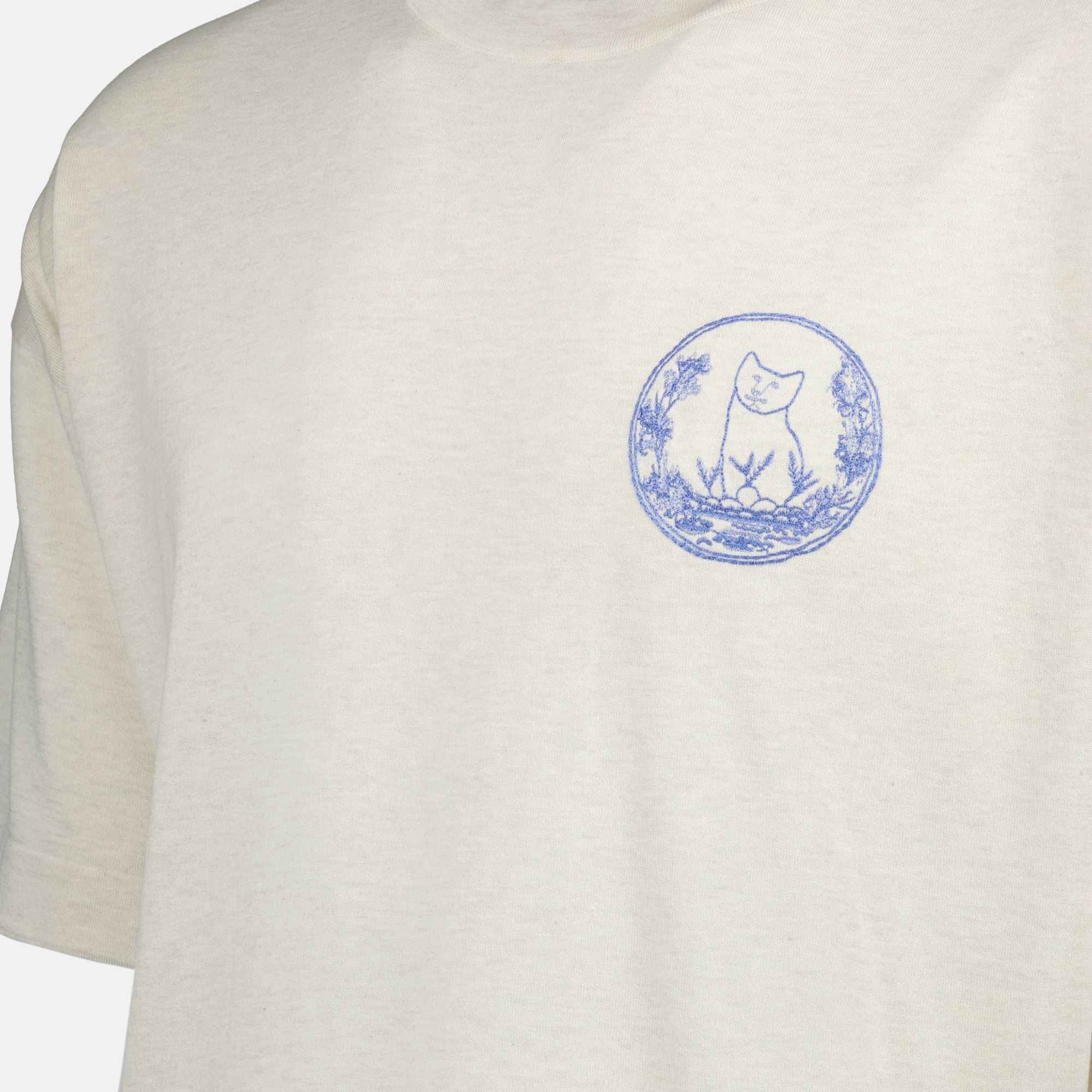 T-Shirts Dior und Hylton Nel Strick-T-Shirt Dior Beige Homme