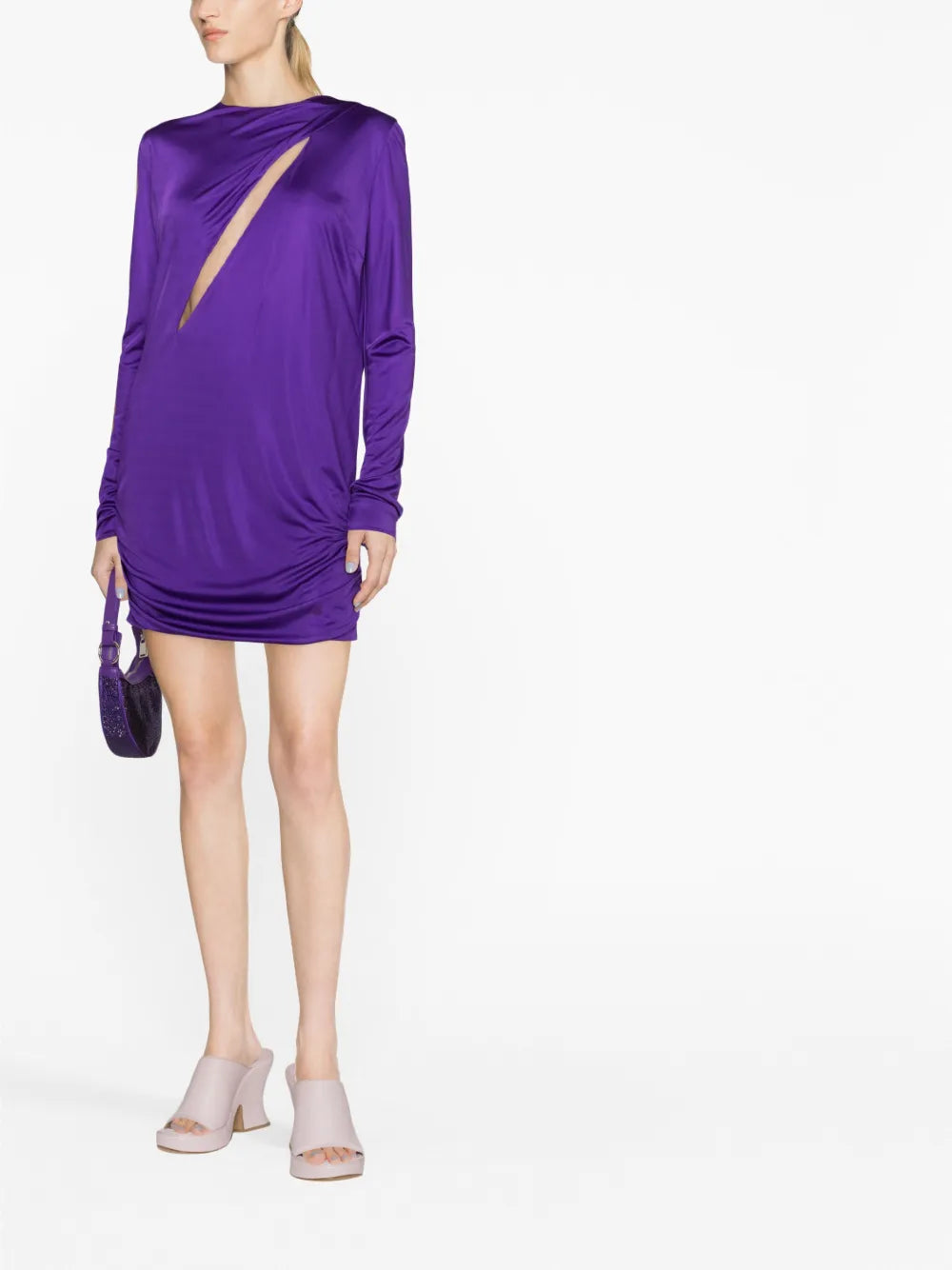 Vestidos Vestido de Viscose Versace Roxo Femme