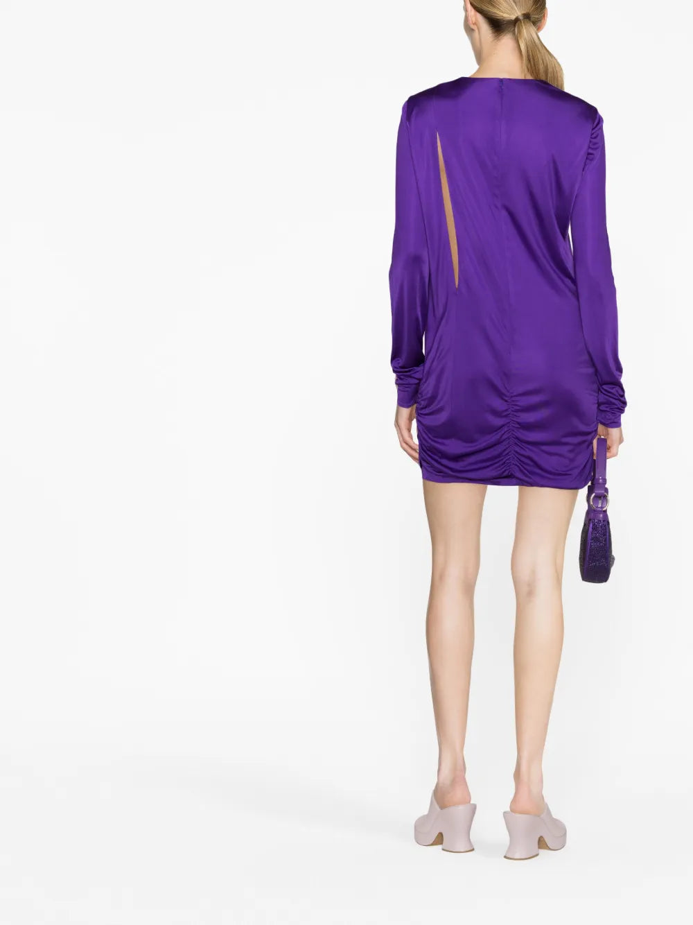 Vestidos Vestido de Viscose Versace Roxo Femme