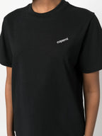 T-shirt T-shirt con logo Coperni Nero Femme