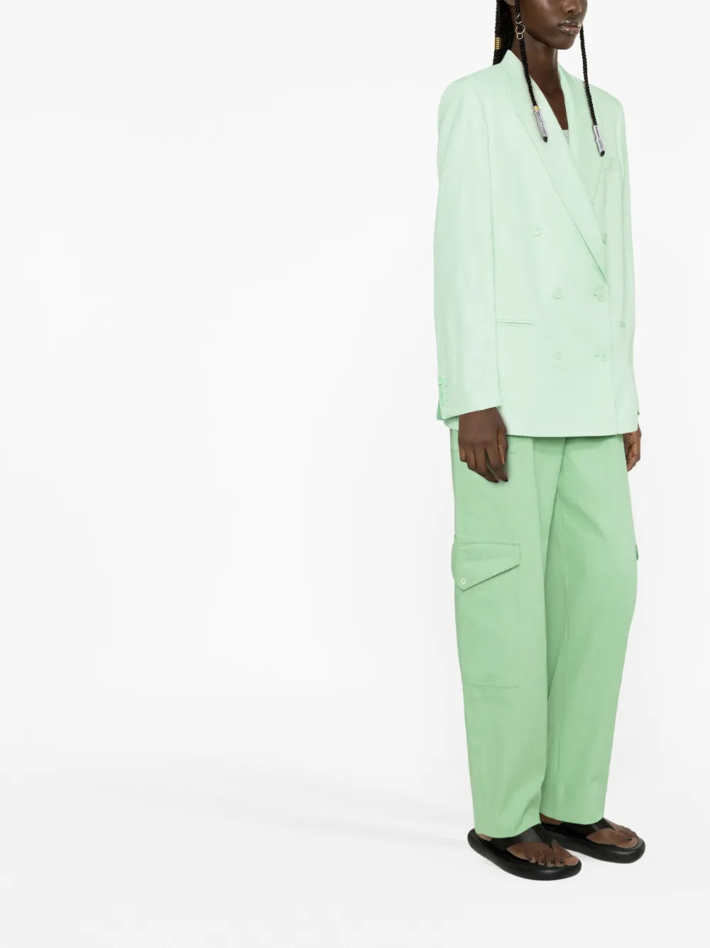 Vestes Veste blazer Stella McCartney Vert Femme