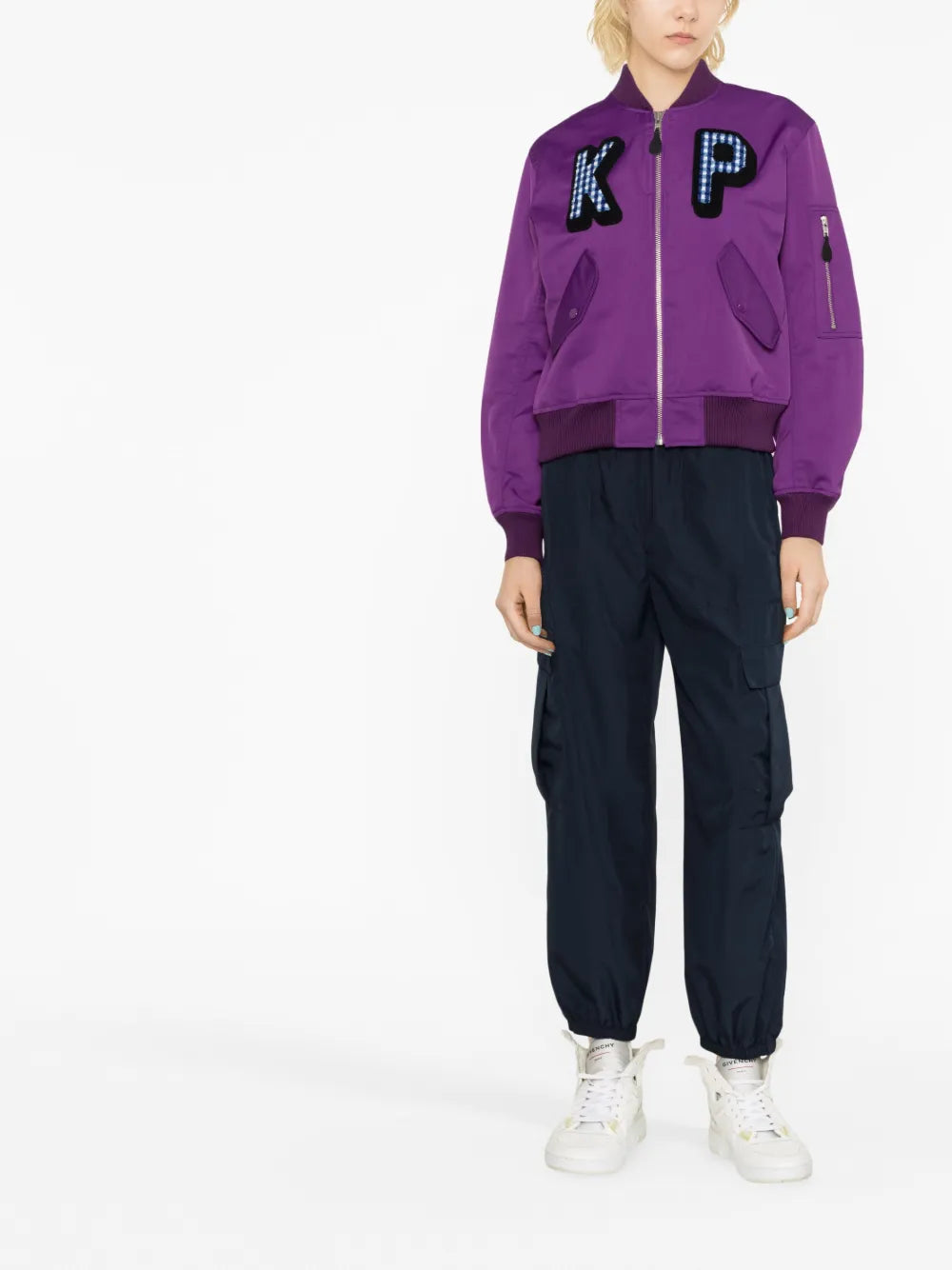 Jackets Bomber Jacket Kenzo Paris Kenzo Purple Femme