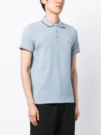 Poloshirts Logo Polo Moncler Blau Homme