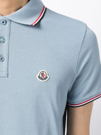 Poloshirts Logo Polo Moncler Blau Homme