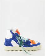 Sneaker OMIA065F22LEA002 0145 white blue Off-White Azul Homme