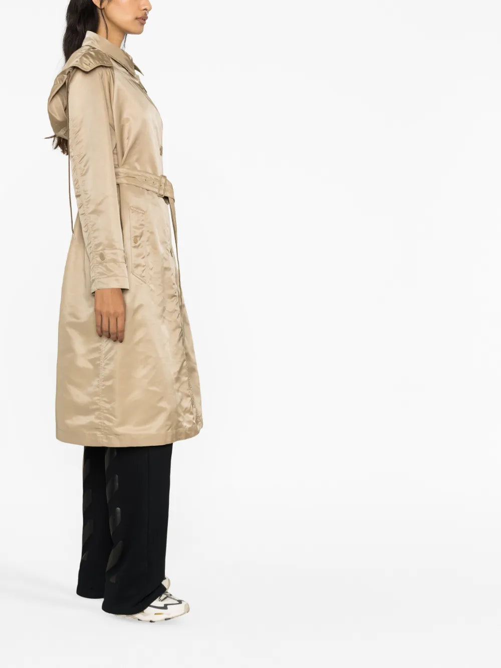 Coats Villerest Trench Coat Moncler Brown Women