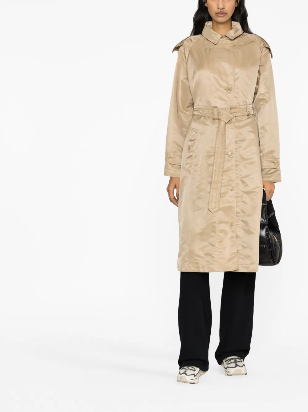 Coats Villerest Trench Coat Moncler Brown Women