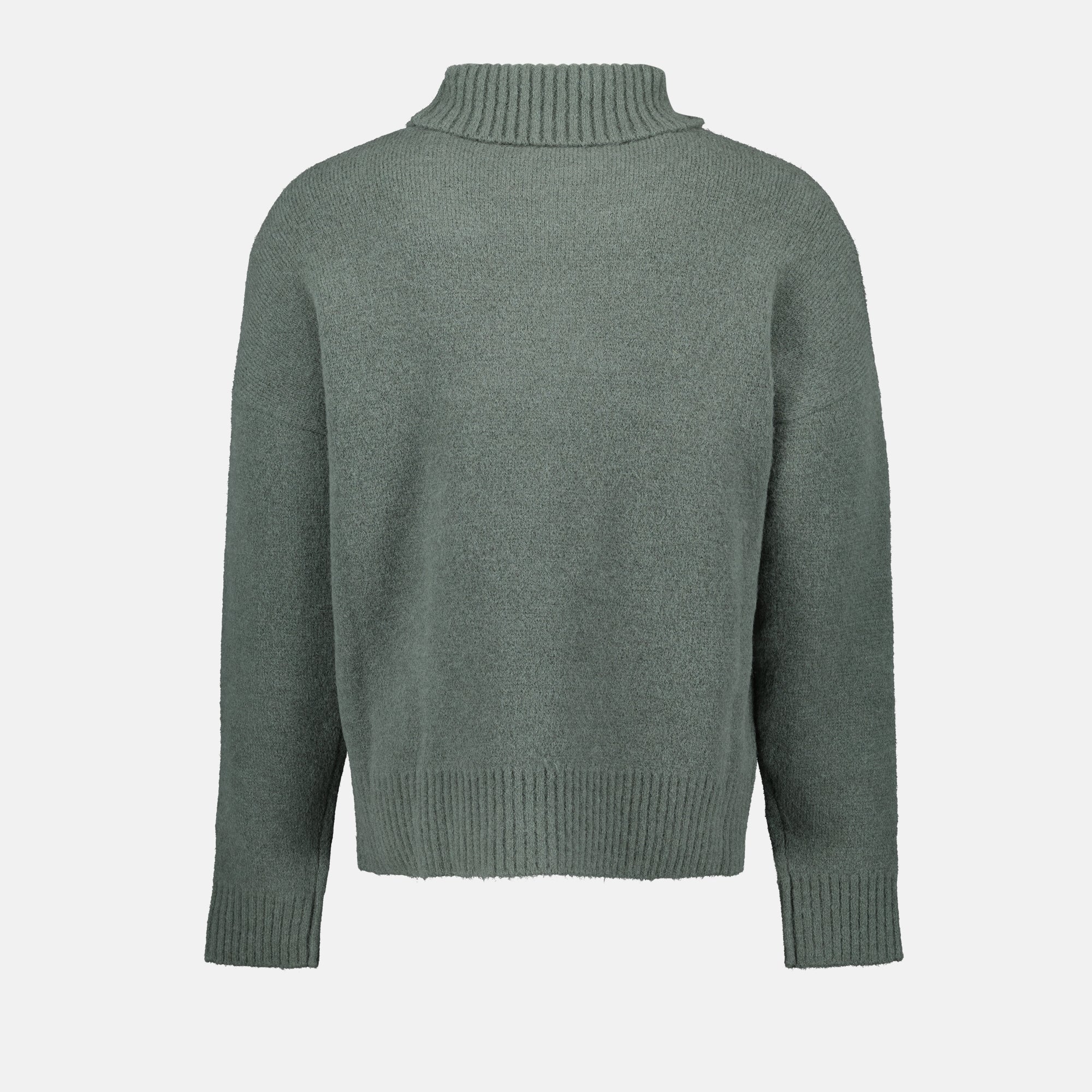 Malhas AMI de Coeur Turtleneck Ami PARIS Verde Unissex