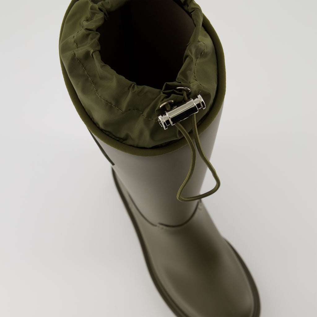 Bottes Botas de Chuva Kickstream Altas Moncler Vert Femme