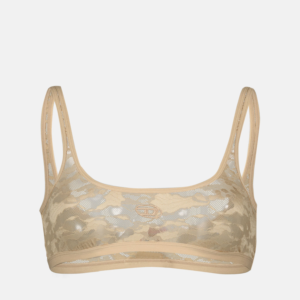 Sous-vêtements et homewear Brassière Kelsi en dentelle Diesel Beige Femme