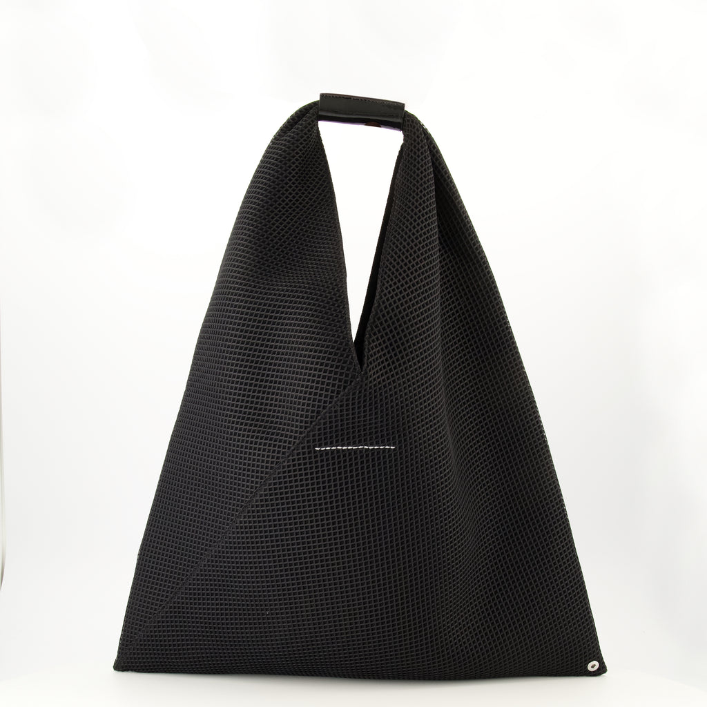 Sacs à main et épaule Bolso Japonés de Malla Negra Mm6 Noir Femme