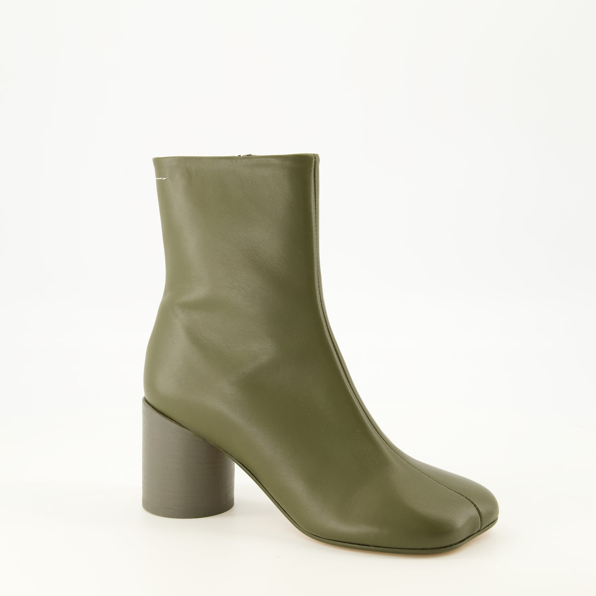 Bottines Anatomic Kaki Ankle Boots Mm6 Kaki Femme